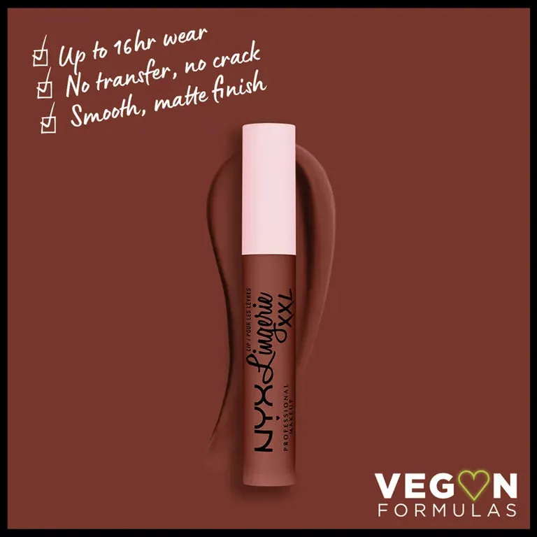 NYX Professional Makeup Lip Lingerie XXL Matte Liquid Lipstick - Low Cut