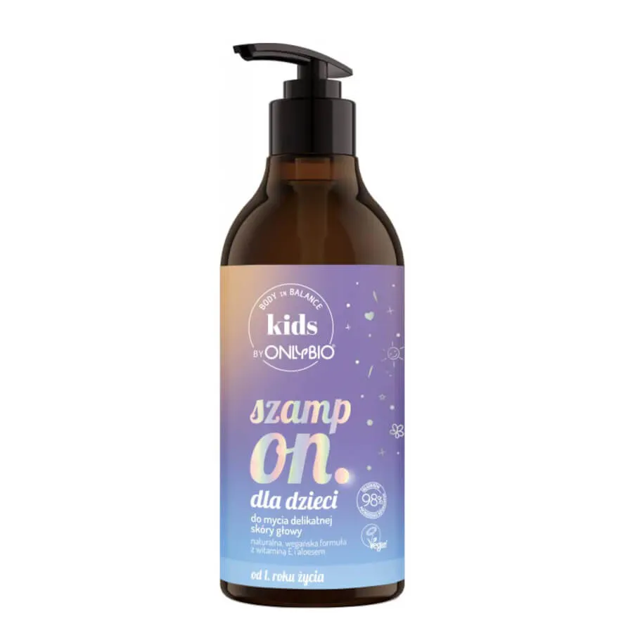 OnlyBio Hair Balance Kids Hair Shampoo for Delicate Scalp