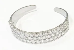 Oooo Sally Bracelet Cuff - Silver