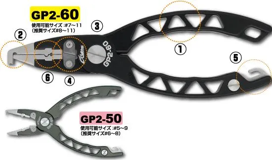 Owner Cultiva GP2 (Game Plier 2) Big Split Ring Opener