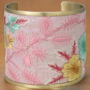 Pastel Floral Cuff
