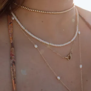 Pearl & Gold Necklace