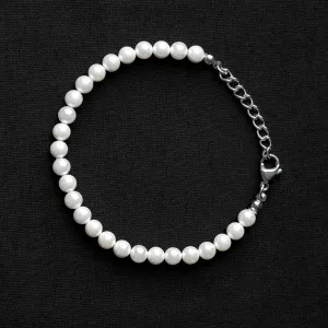 Pearl Bracelet - Silver
