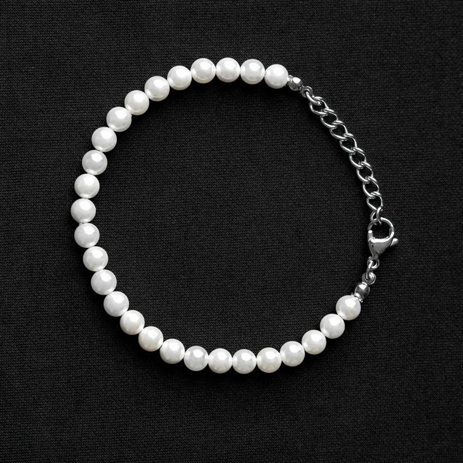 Pearl Bracelet - Silver