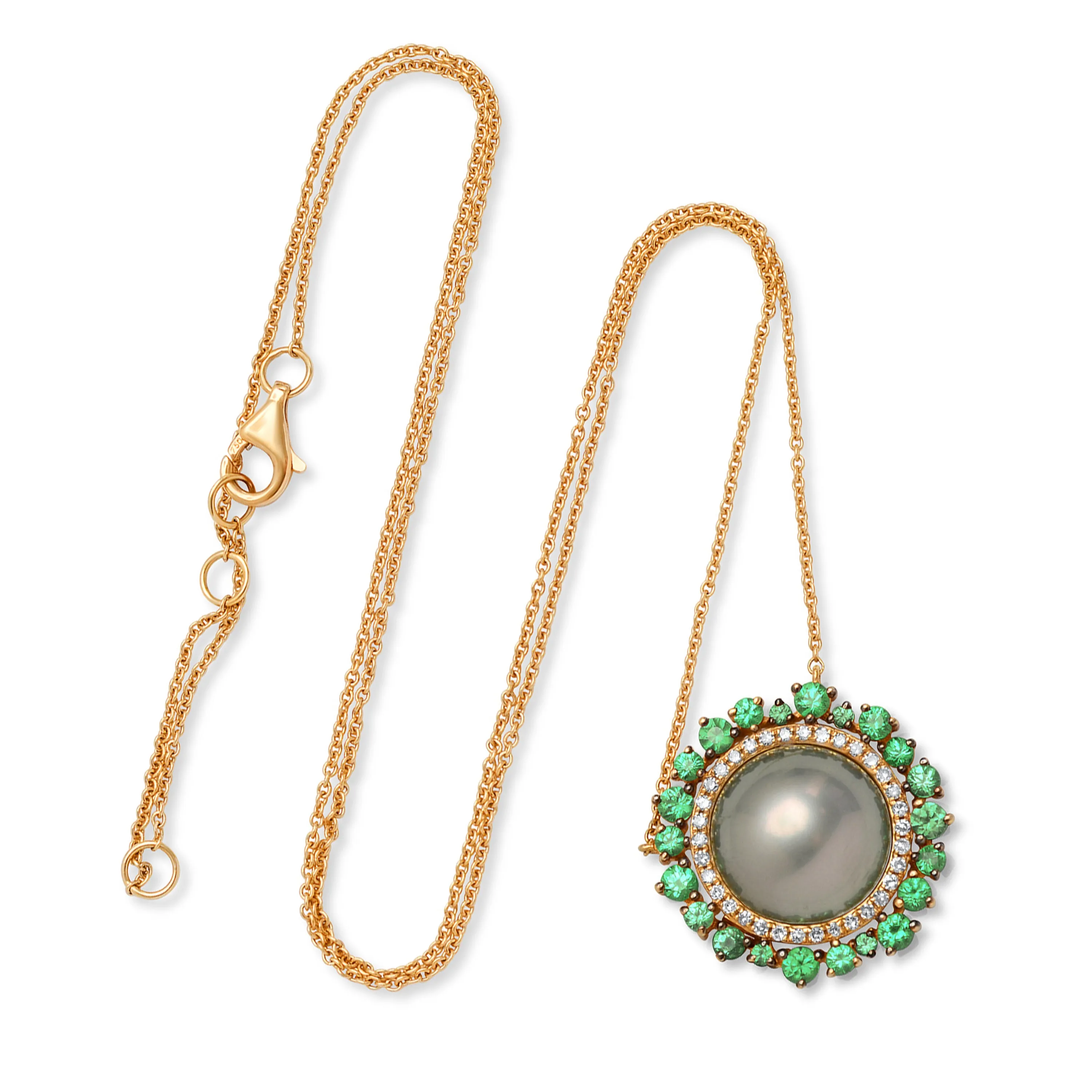 Pearl Slice Necklace