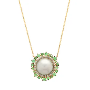 Pearl Slice Necklace