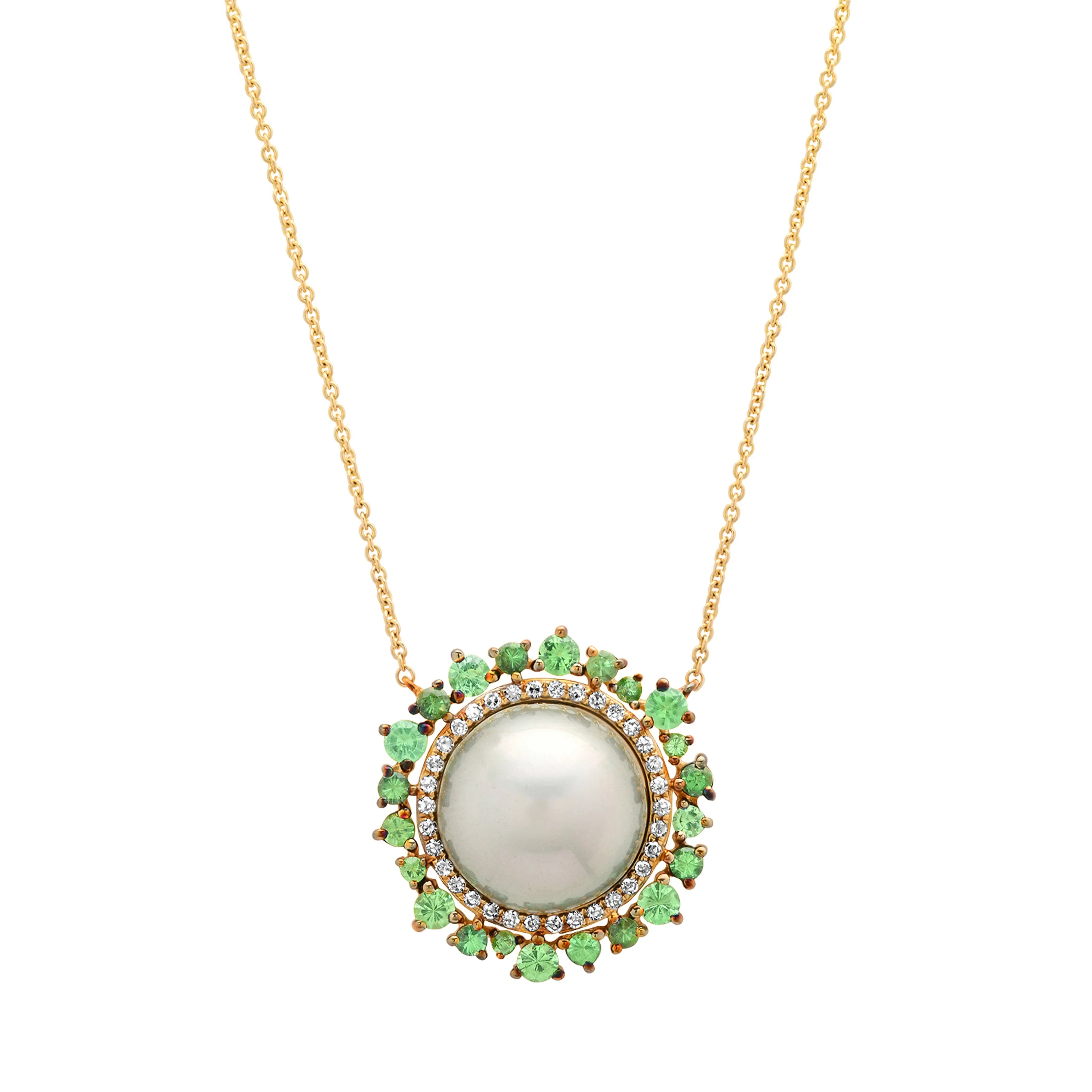 Pearl Slice Necklace