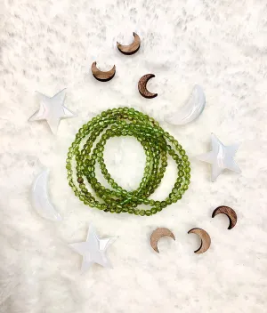 Peridot Mini Gemstone Power Bracelet