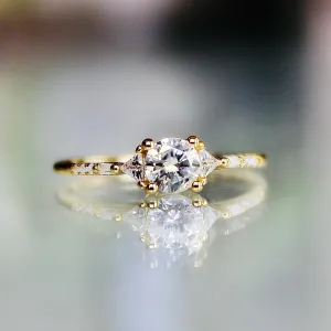 Petite Dahlia Ring