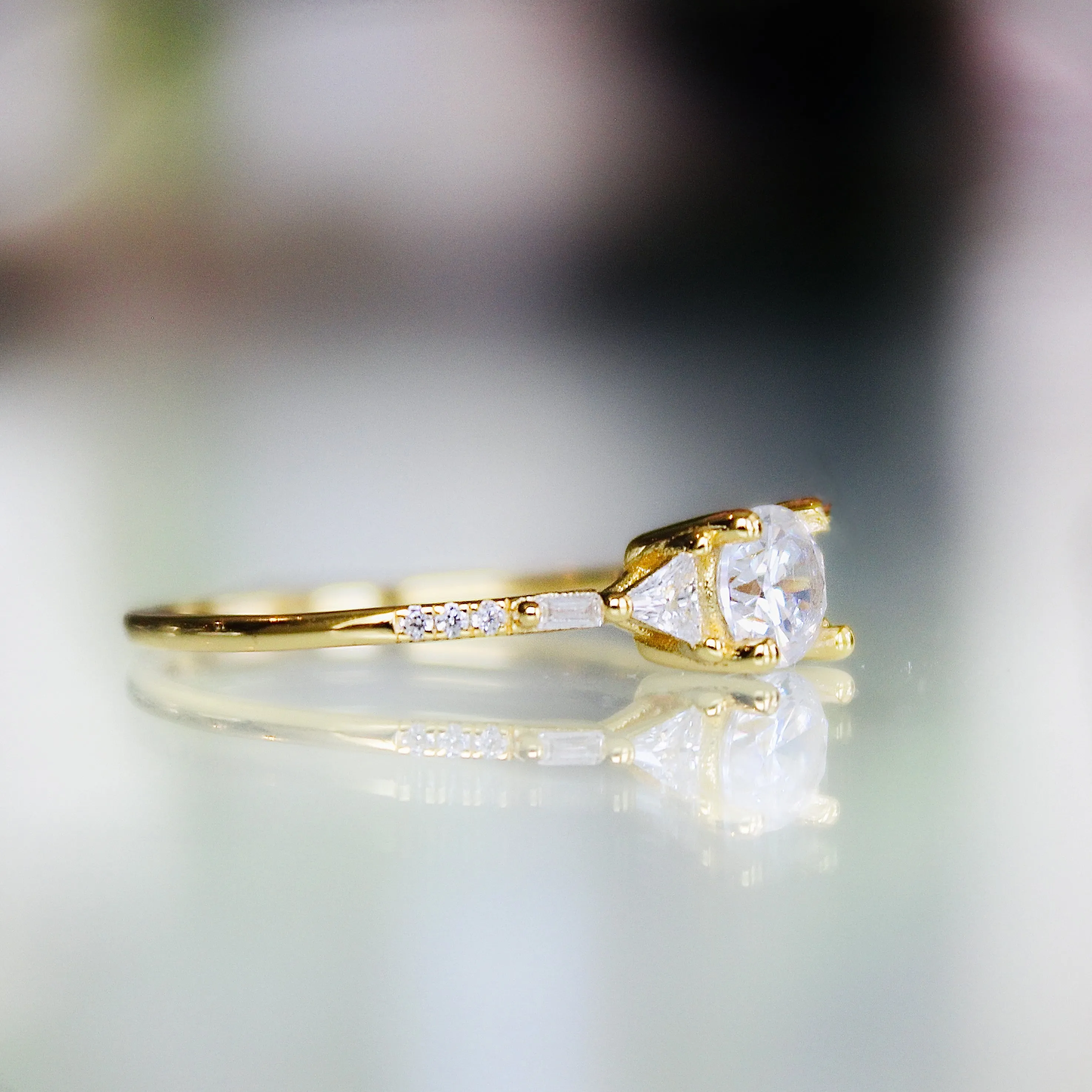 Petite Dahlia Ring