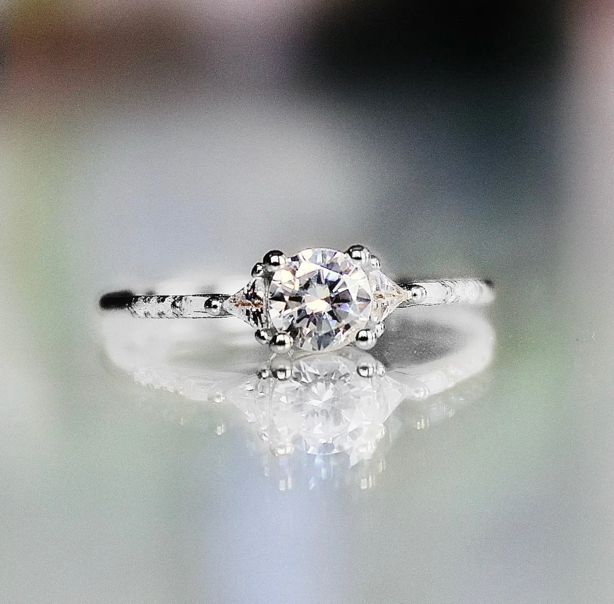 Petite Dahlia Ring