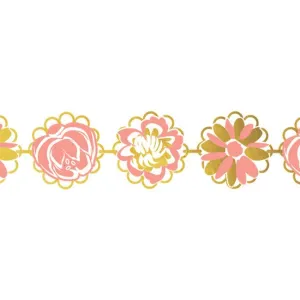 Pink Flowers Bracelet