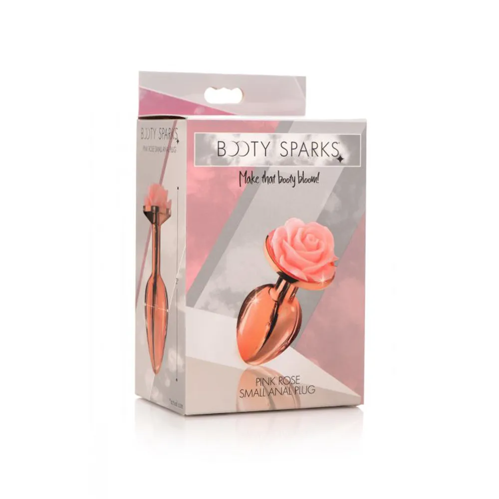 Pink Rose Gold Anal Plug - Small *