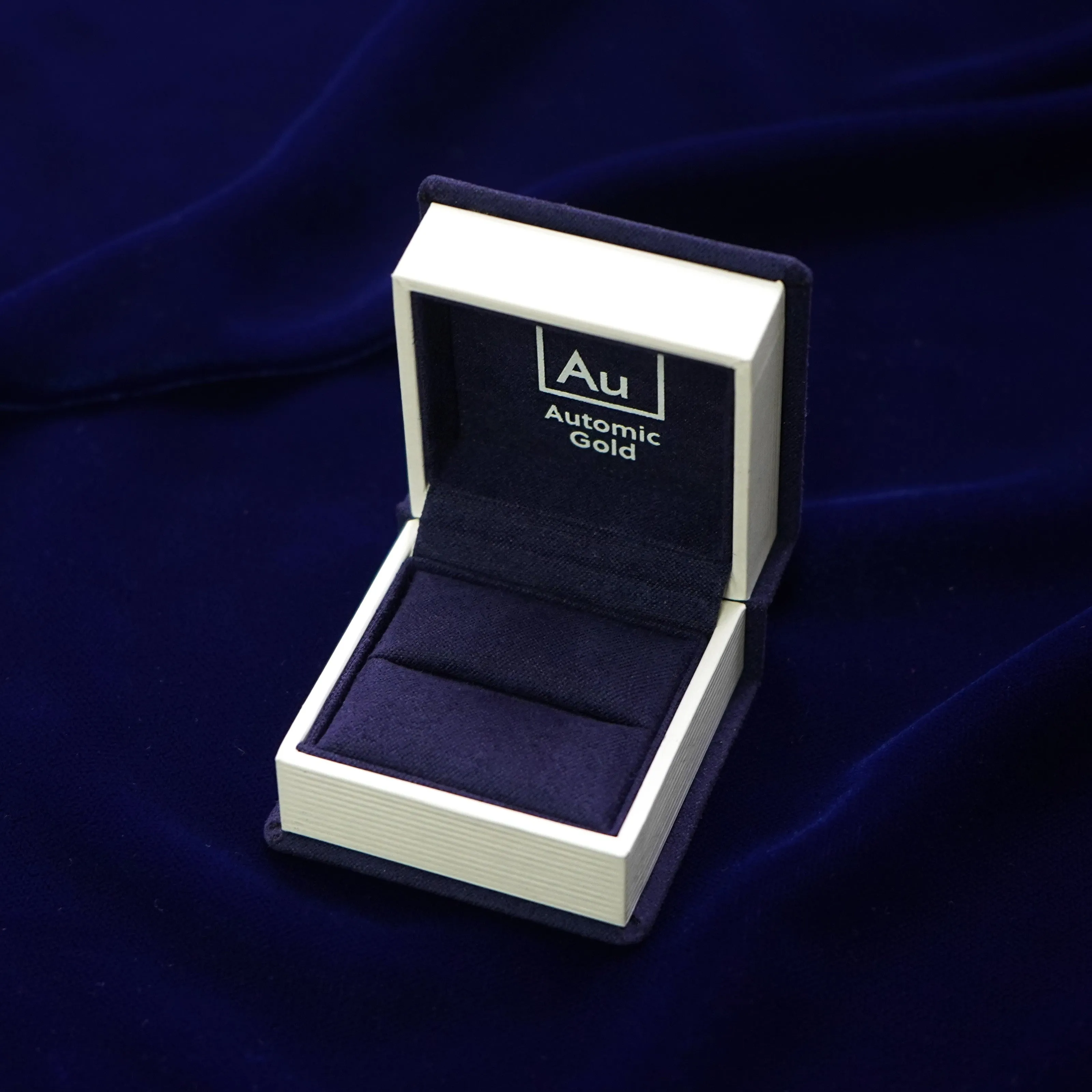 Platinum Oval Diamond Signet Ring