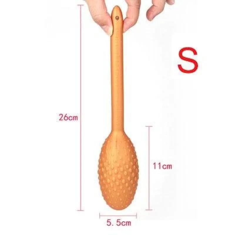 Plug Anal Silicone Perle bâton Gold S