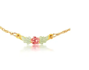 Prettiest Rose Ankle - Black Hills Gold Bracelet