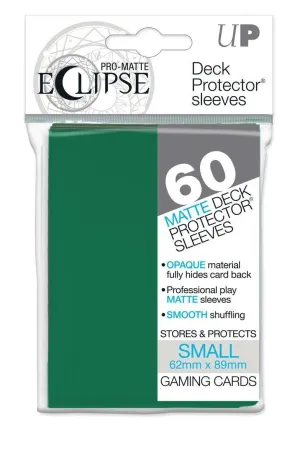 PRO-Matte Eclipse Forest Green Small 60 pcs (62x89mm)