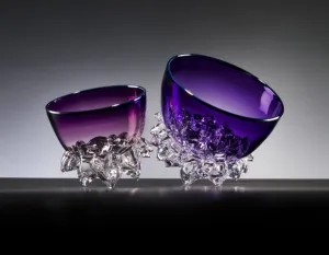 Purple Amethyst Thorn Vessel Set