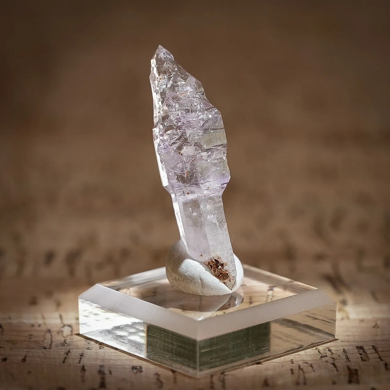 Quartz var. Amethyst Scepter, Scepter Hill, Oro Blanco Mountains, Arizona, USA 26ct