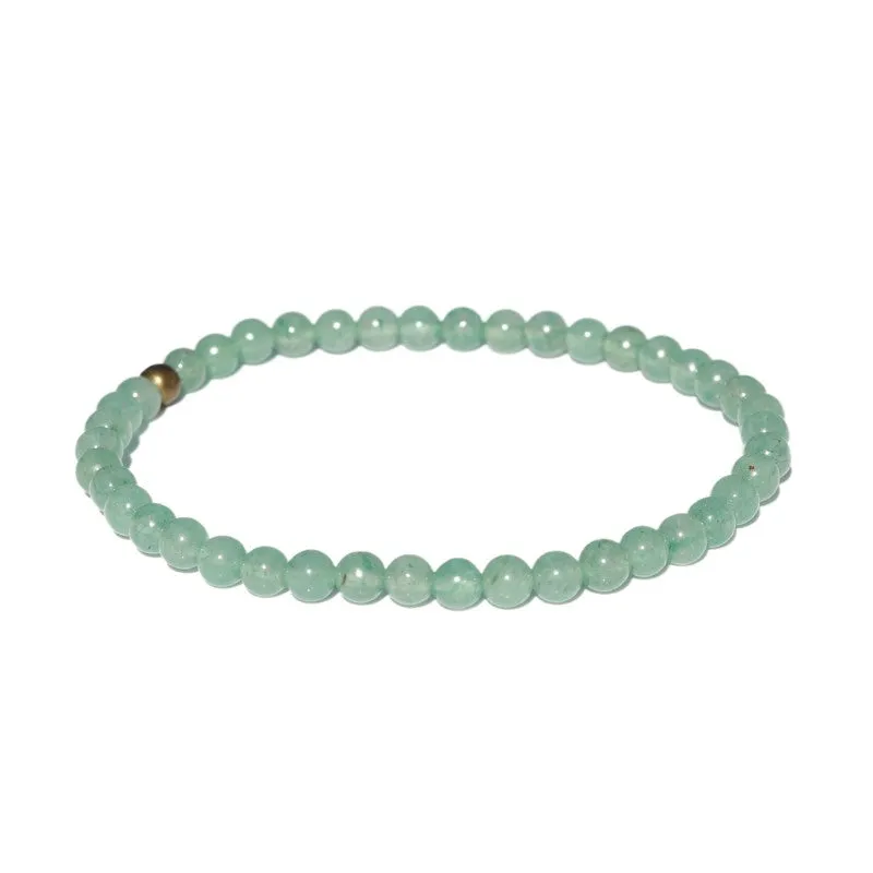 "Heart" Aventurine Delicate Bracelet
