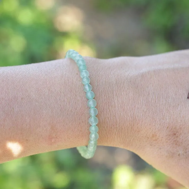 "Heart" Aventurine Delicate Bracelet