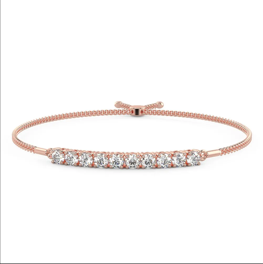 River of Light Bracelet in 14K White Gold (1.00 Ct. Tw.)