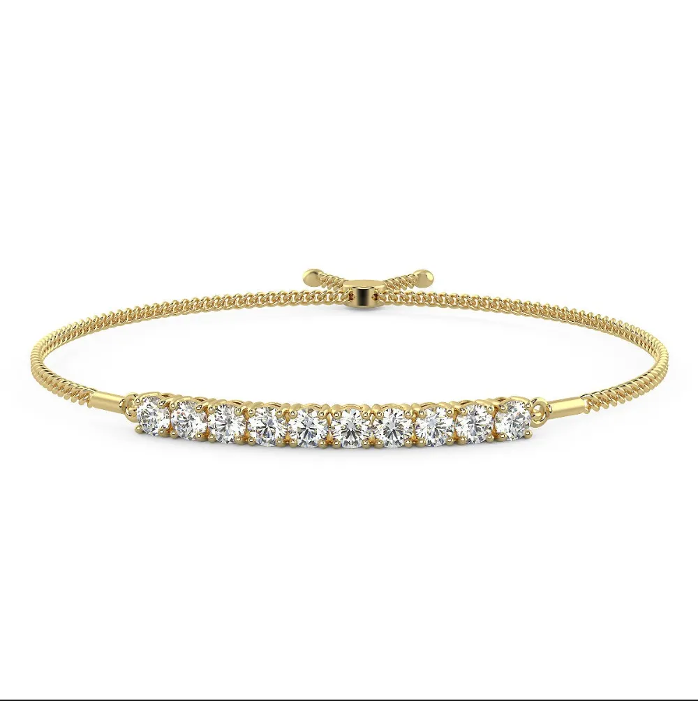 River of Light Bracelet in 14K White Gold (1.00 Ct. Tw.)