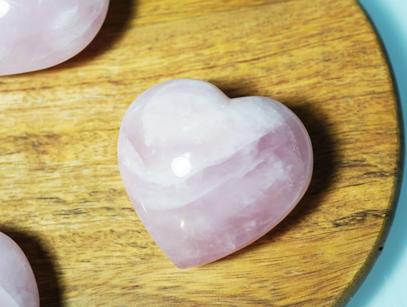 Rose Quartz Heart