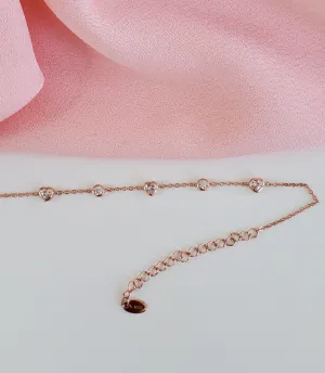 Rosegold Love Bracelet in Sterling Silver