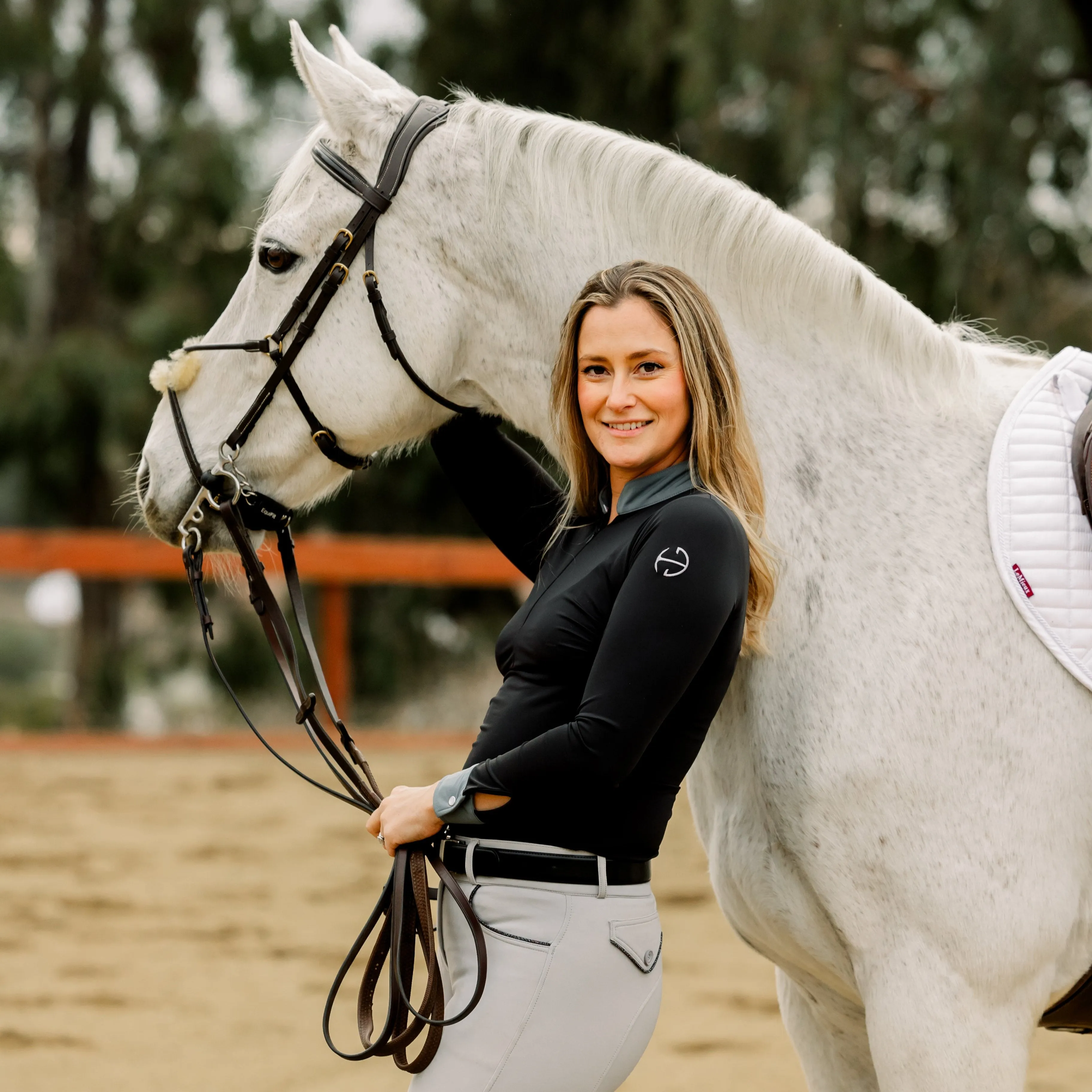 Roxana - Long Sleeve Riding Shirt