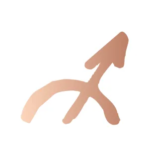 Sagittarius in Rose Gold
