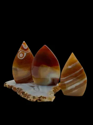 Sardonyx Flame, Sardonyx Crystal, Sardonyx Stone, Stone of Courage