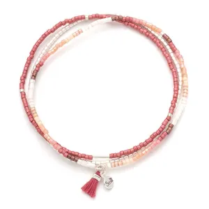 Scout Curated Wears Chromacolor Miyuki Bracelet Trio - Blush Multi
