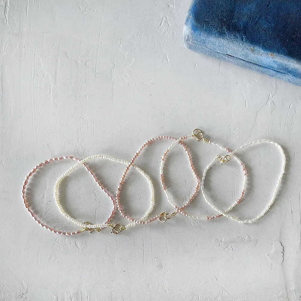 Seed Pearl Bracelets