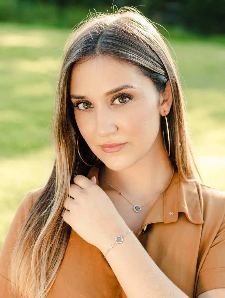 Signature Petite Bracelet, Rose Gold