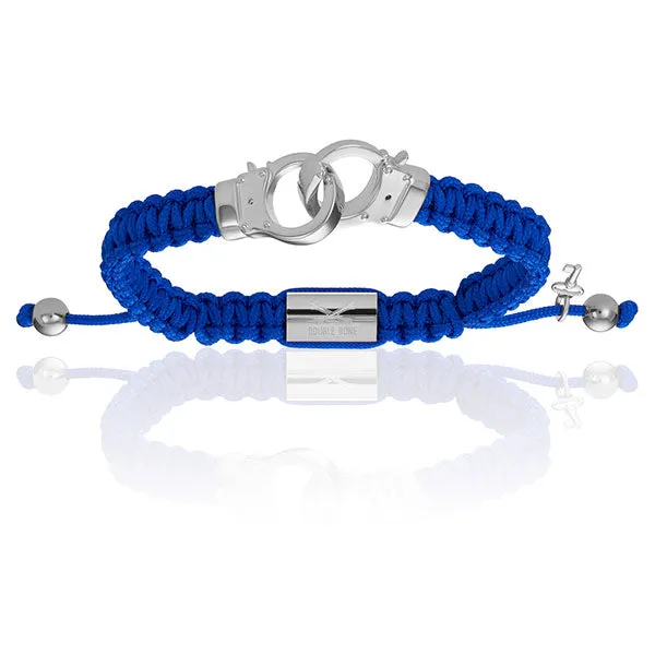 Silver Blue Bracelet Combination