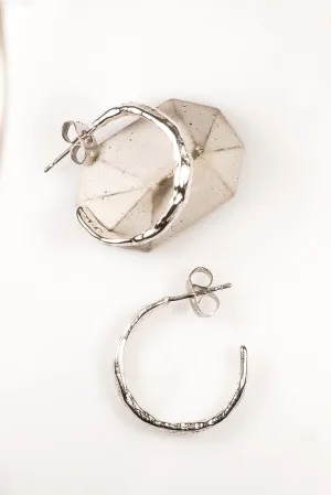 Silver Casted Earings