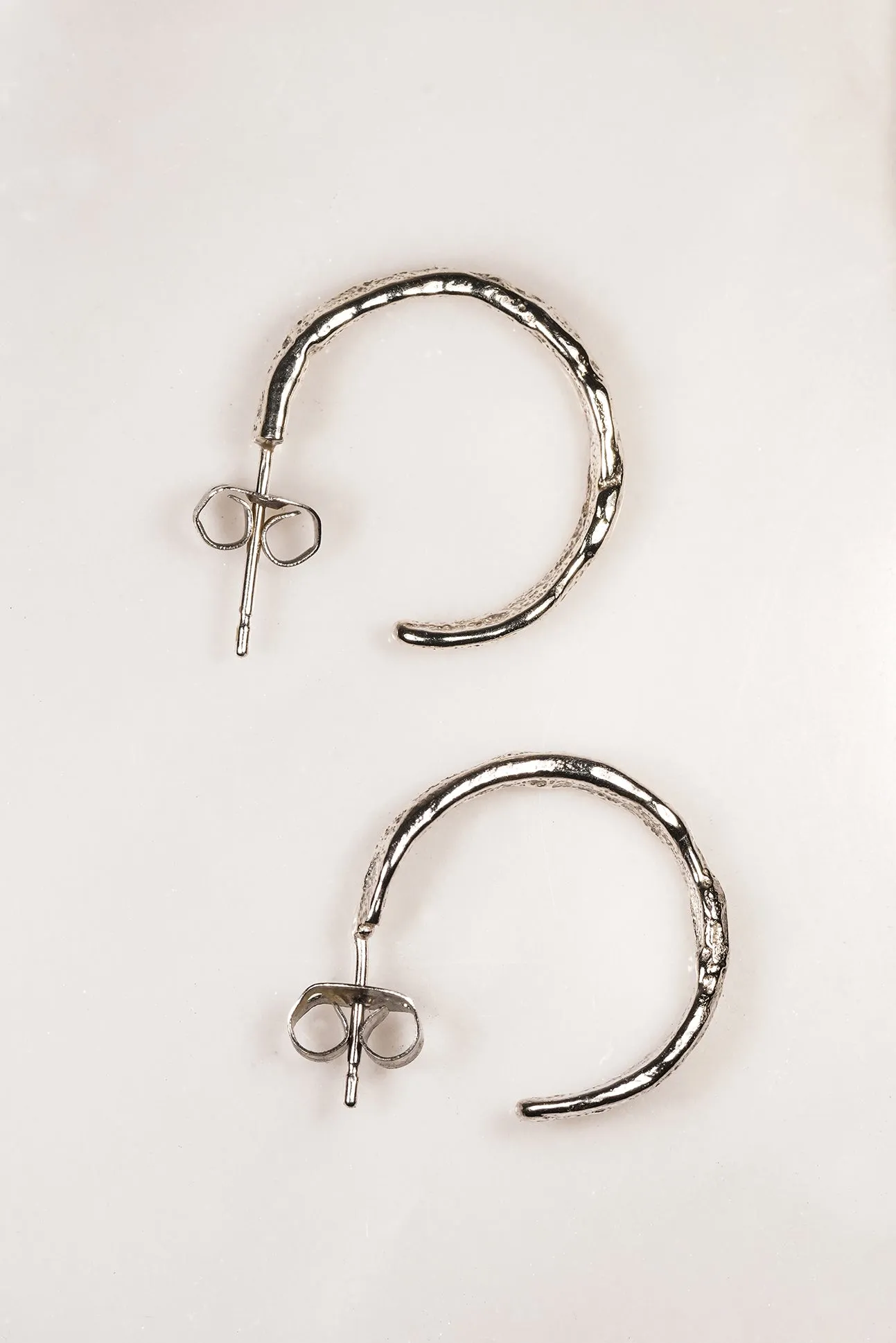 Silver Casted Earings