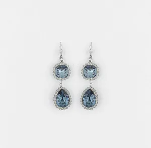 Silver Dangling Earrings La Vie Parisienne