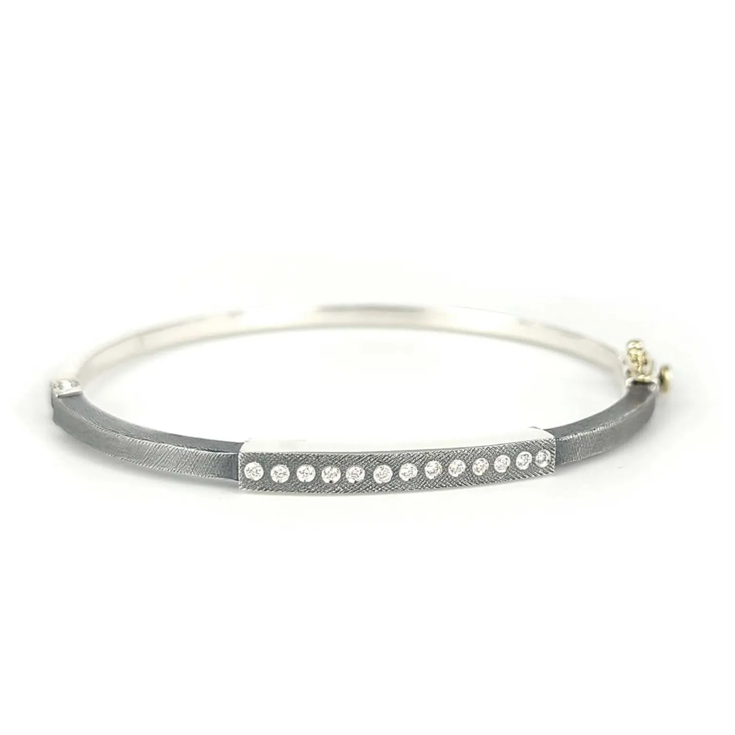 Silver Diana Bangle