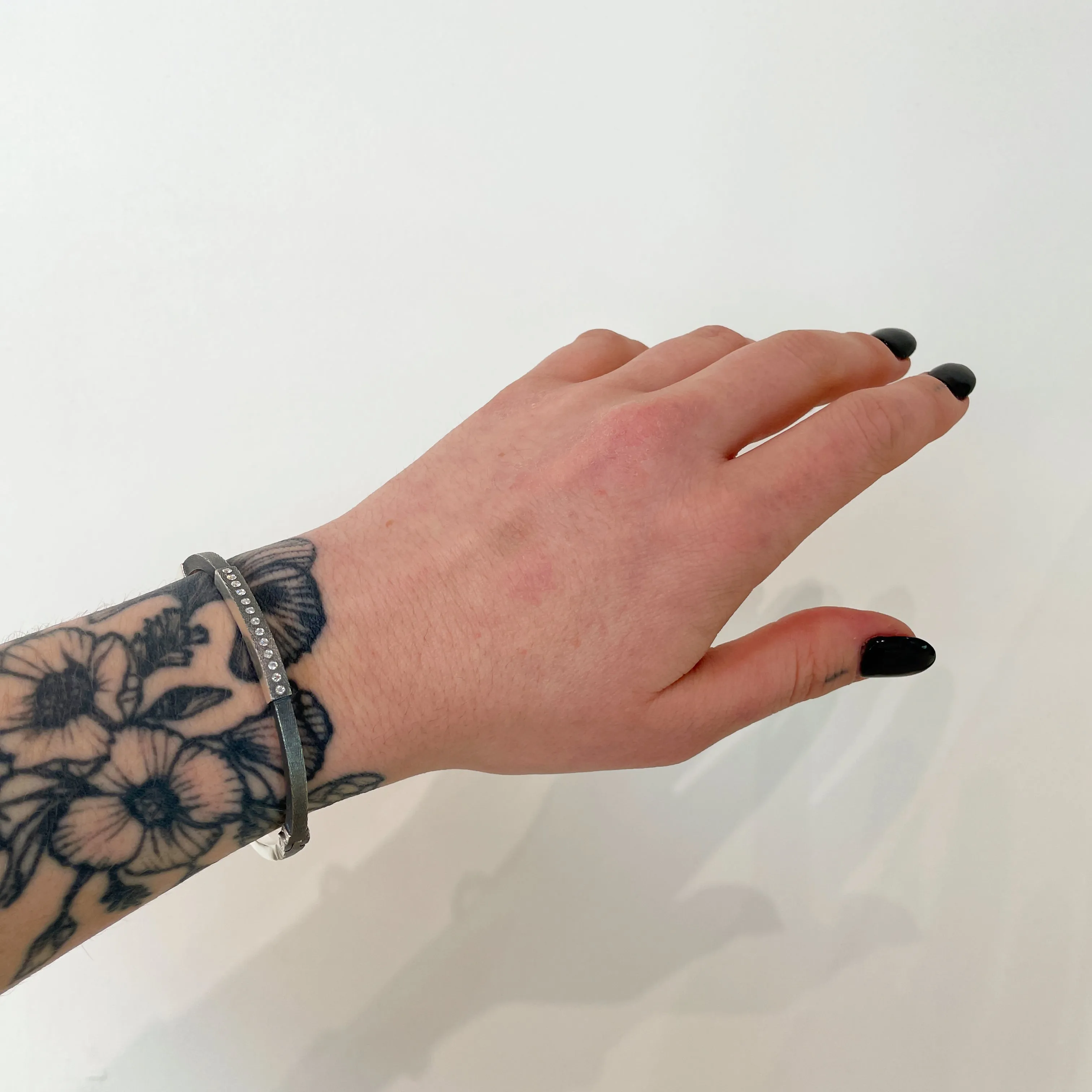 Silver Diana Bangle
