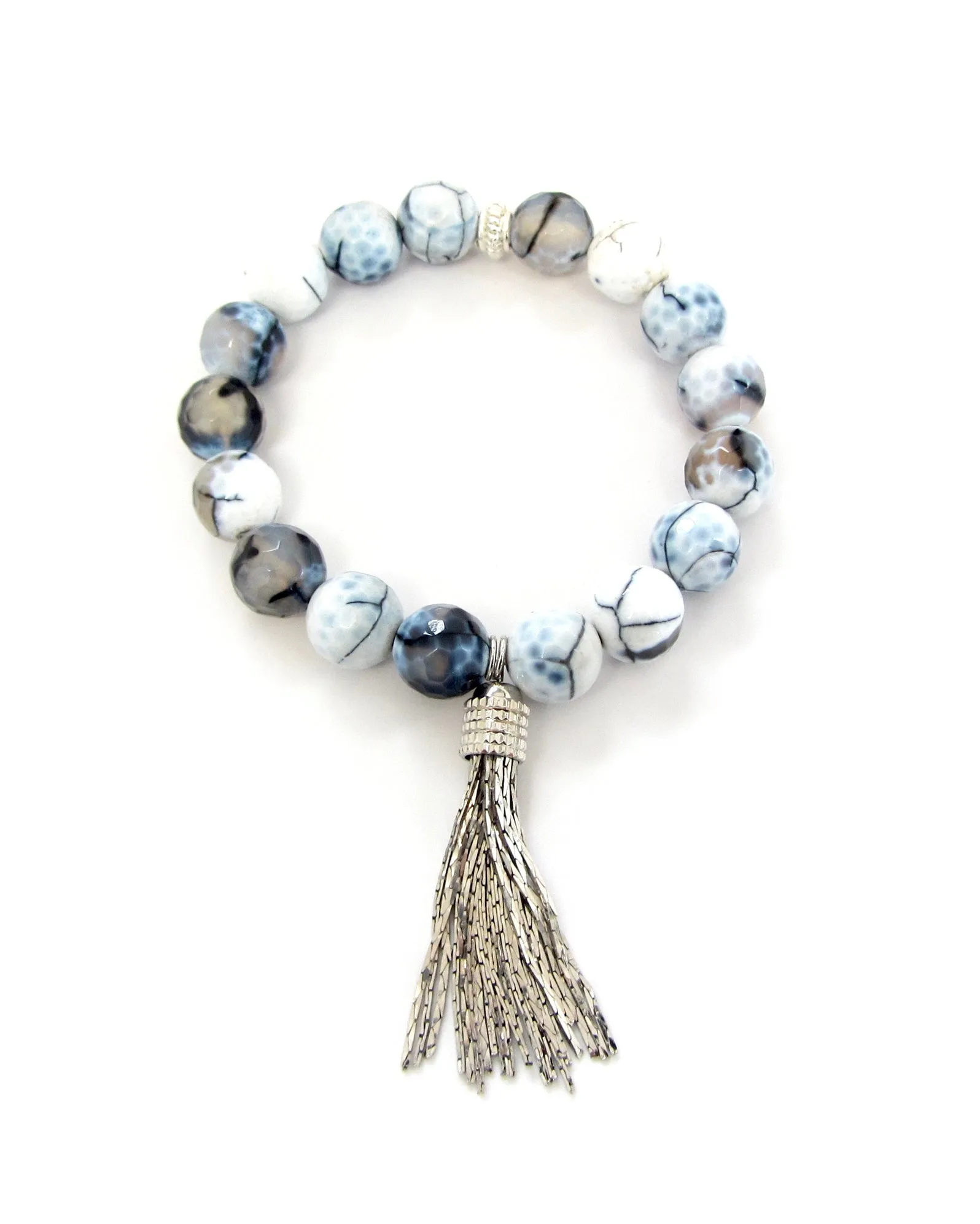 Silver or Gold-Plated Fringe Tassel
