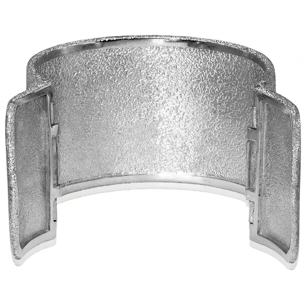Silver Serpent Cuff Bracelet