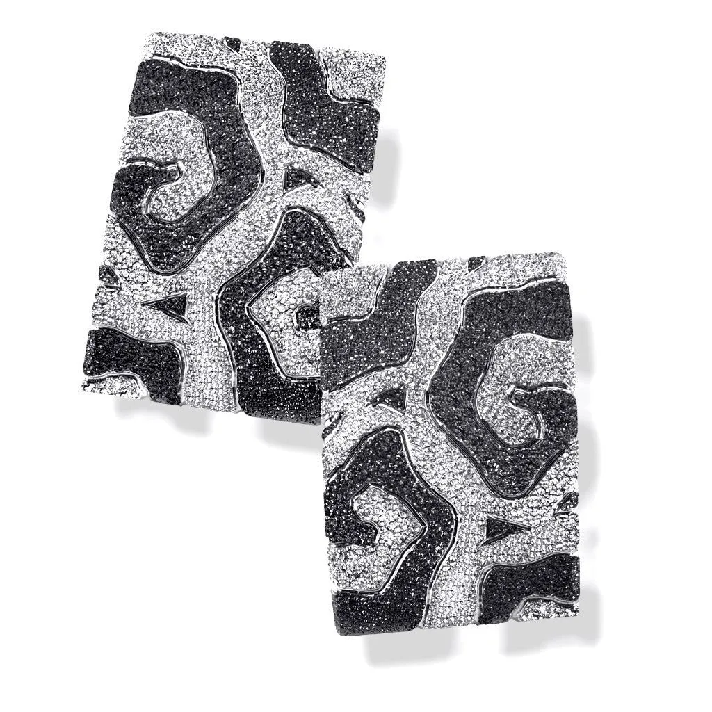 Silver Volna Earrings