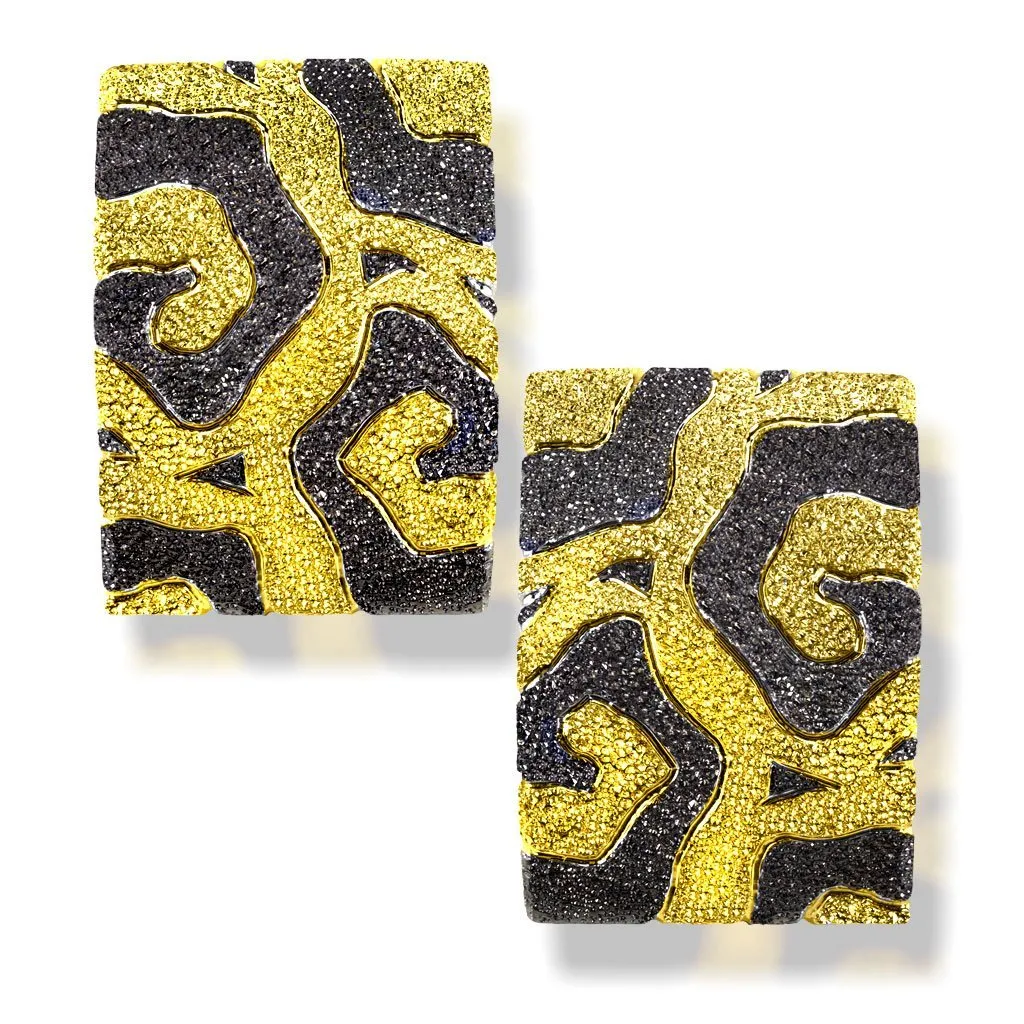 Silver Volna Earrings