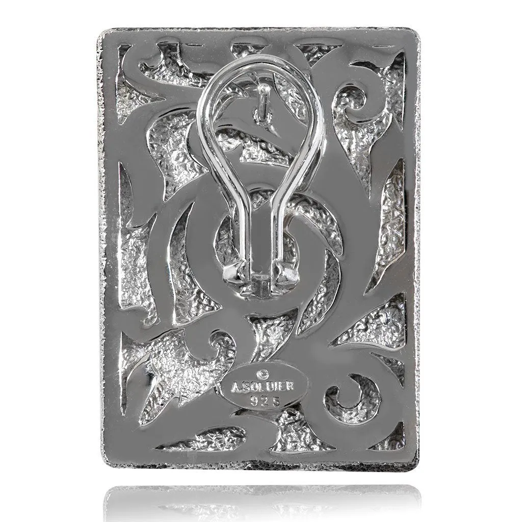 Silver Volna Earrings