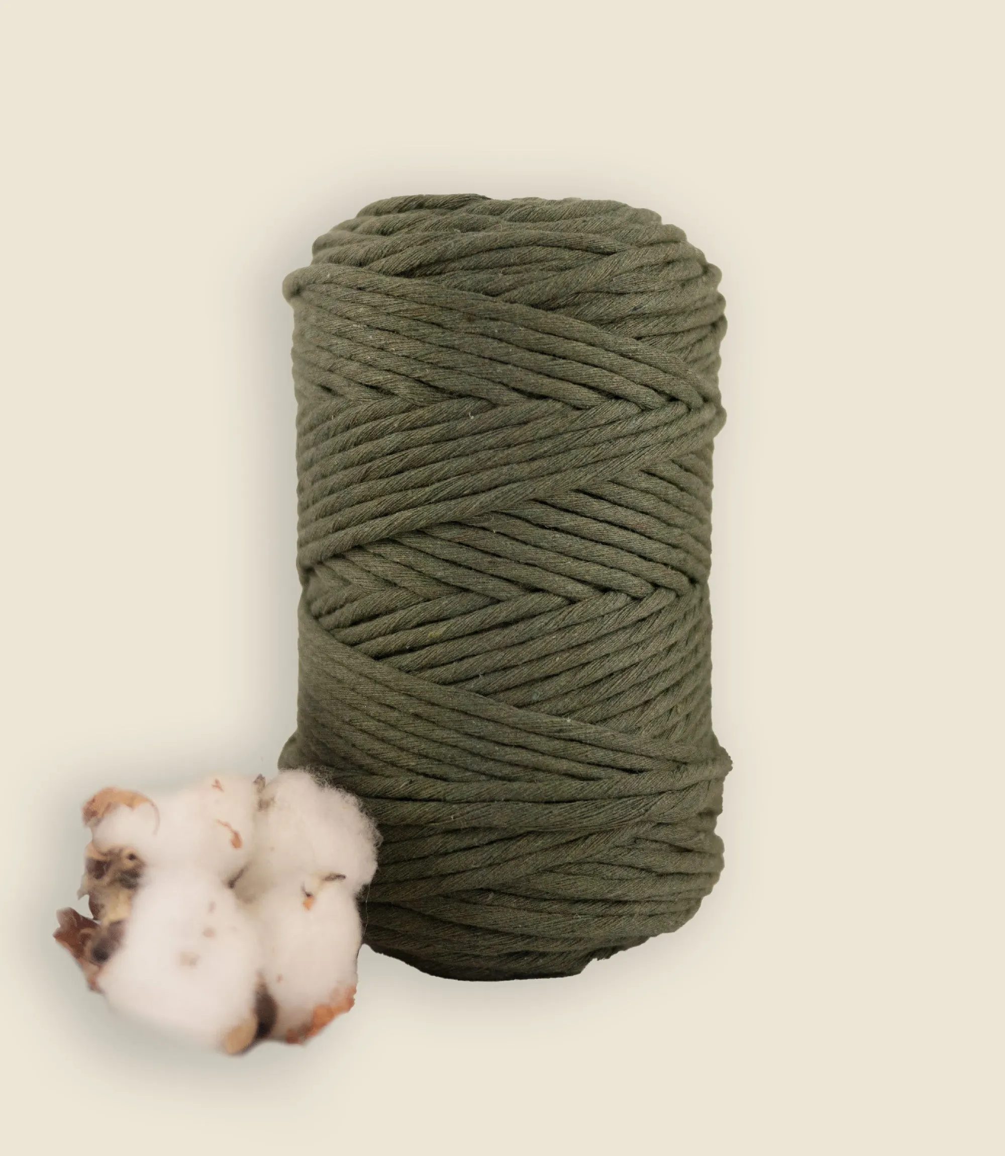 Single strand string, recycled cotton 500 g