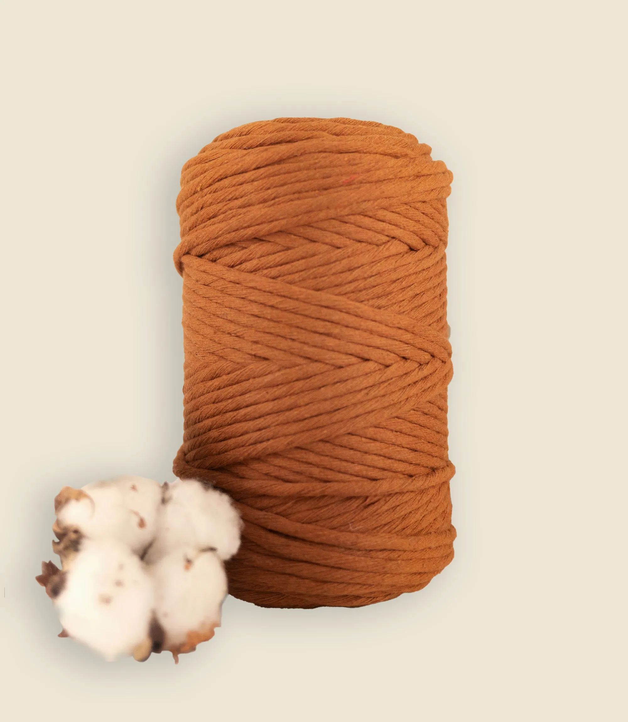 Single strand string, recycled cotton 500 g