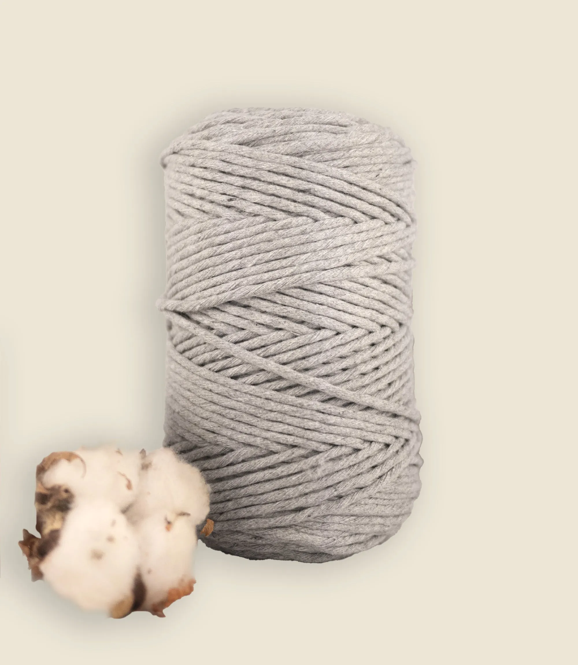 Single strand string, recycled cotton 500 g