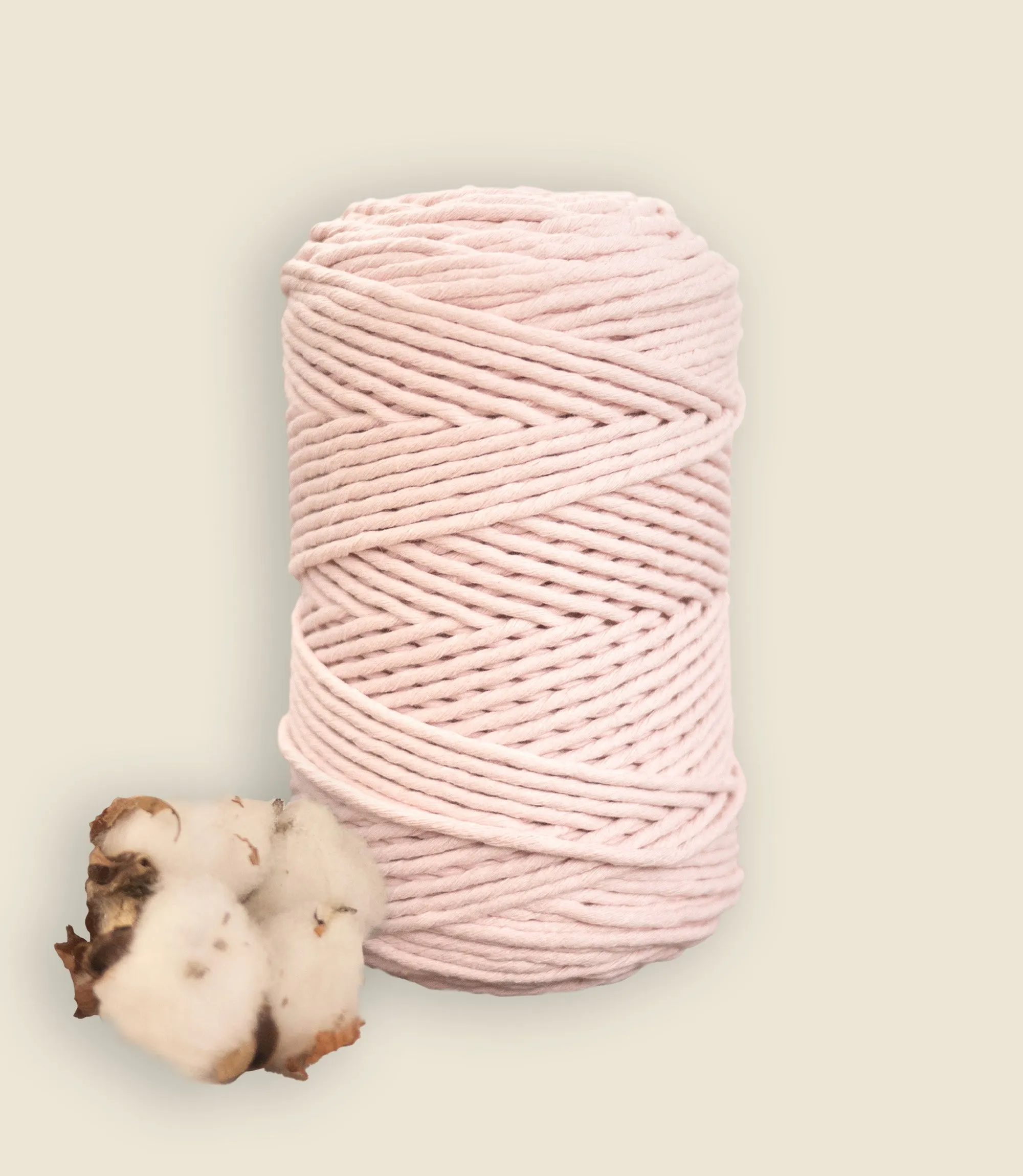Single strand string, recycled cotton 500 g